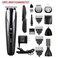 Babacom Multifunctional All in One Men’s Grooming Kit Pro Beard Trimmer Hair Clippers Cordless Rechargeable Hair & Nose & Ear & Mustache & Body Trimmer Electric Razor