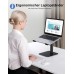 Babacom Laptop Ständer, 8 Höhenverstellbar Aluminium Kühlpads Laptop Stand, Ergonomischer Belüfteter Laptopständer Kompatibel mit MacBook, Air, Pro, Alle 10"-16" Notebooks - Schwarz