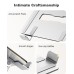 Babacom Ergonomic Laptop Stand for Desk, Dual-Bar Support & Height Adjustable Laptop Riser Holder, Ventilated Portable & Foldable Computer Stand, Compatible with MacBook Air Pro, All 10"-16" Laptops