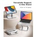 Babacom Ergonomic Laptop Stand for Desk, Dual-Bar Support & Height Adjustable Laptop Riser Holder, Ventilated Portable & Foldable Computer Stand, Compatible with MacBook Air Pro, All 10"-16" Laptops