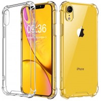 Babacom Coque pour iPhone XR, Coque de Protection Antichoc [Transparente comme Cristal] Coussin d’Air aux Coins Extrêmement Fin avec Panneau Arrière de PC Dur Cadre en TPU pour iPhone XR