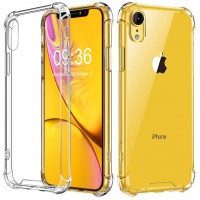 Babacom Coque pour iPhone XR, Coque de Protection Antichoc [Transparente comme Cristal] Coussin d’Air aux Coins Extrêmement Fin avec Panneau Arrière de PC Dur Cadre en TPU pour iPhone XR