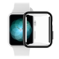 Babacom for Apple Watch Series 4 Screen Protector (44mm), iWatch 4 Case [All Around Protective] [Ultra Clear] [Precise Cut-out] Soft TPU Cover for New Apple Watch 4 (2018 Released) (Black)