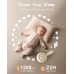 Babacom White Noise Machine with Voice Recording, 16 Soothing Sounds Portable Sound Machine with Night Light & Timer, Memory Function, Rechargeable Sleep Sound Machine for Baby Adults Nursery Gift