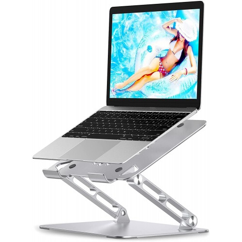 Babacom Laptop Stand, Aluminum Ventilated Cooling 