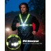 Babacom Running Lights for Runners, 500LM Running Chest Light with Rear Light, 45° Adjustable Beam, 360° Reflective Runnings Vest, 1800mAh Rechargeable Alternative Headlamp for Camping/Hiking/Jogging [Energy Class E]