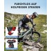 Babacom Handyhalterung Fahrrad Lenker, [1s-Sperre] [Sicherer Schutz] Handyhalterung Motorrad, [Anti Shake Stoßdämpfender] Fahrrad-Halterungen Adapter Kompatibel mit iPhone 15, Galaxy S24 (4,7”–6,8”)