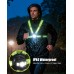 Babacom Running Lights for Runners, 500LM Running Chest Light, 45° Adjustable Beam & 6 Modes, 360° Reflective Running Vest, 1800mAh Rechargeable Alternative Head Torch for Jogging/Riding/Dog Walking